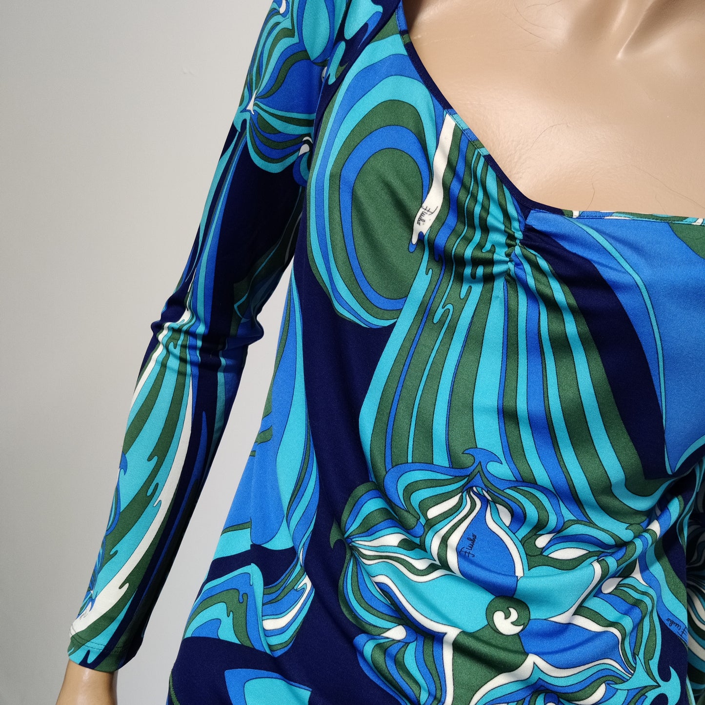 Iconic Print Silk Top by PUCCI
