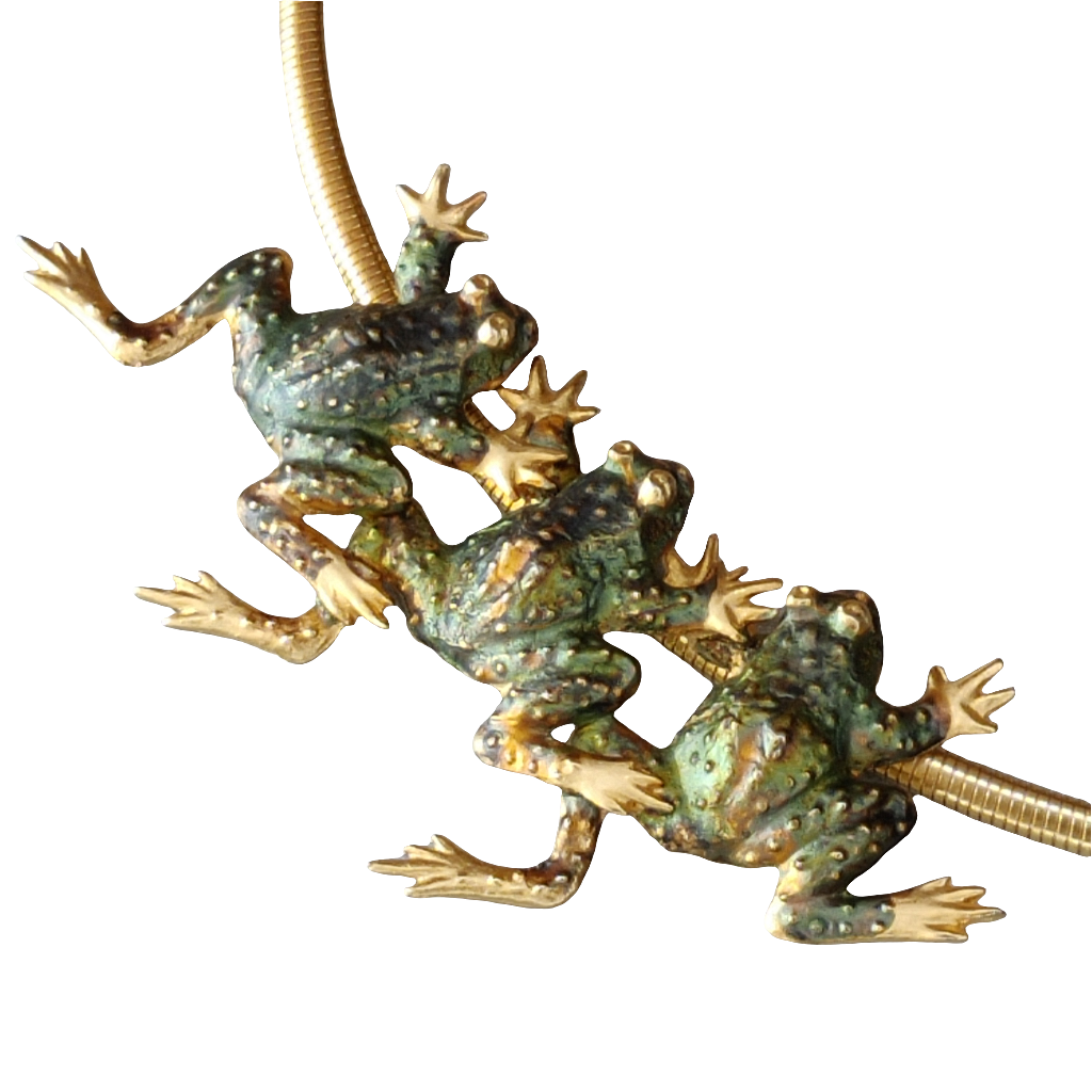 Frogs Necklace