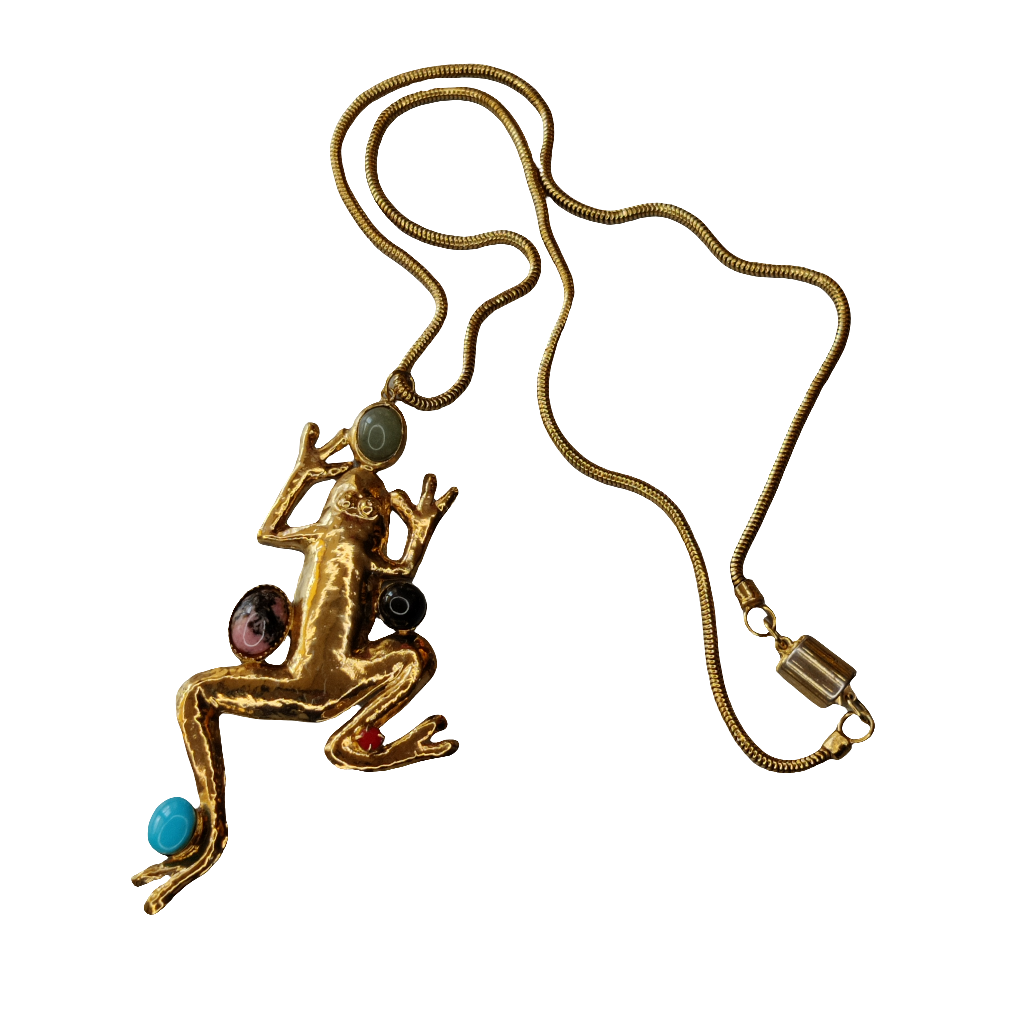 Frog necklace