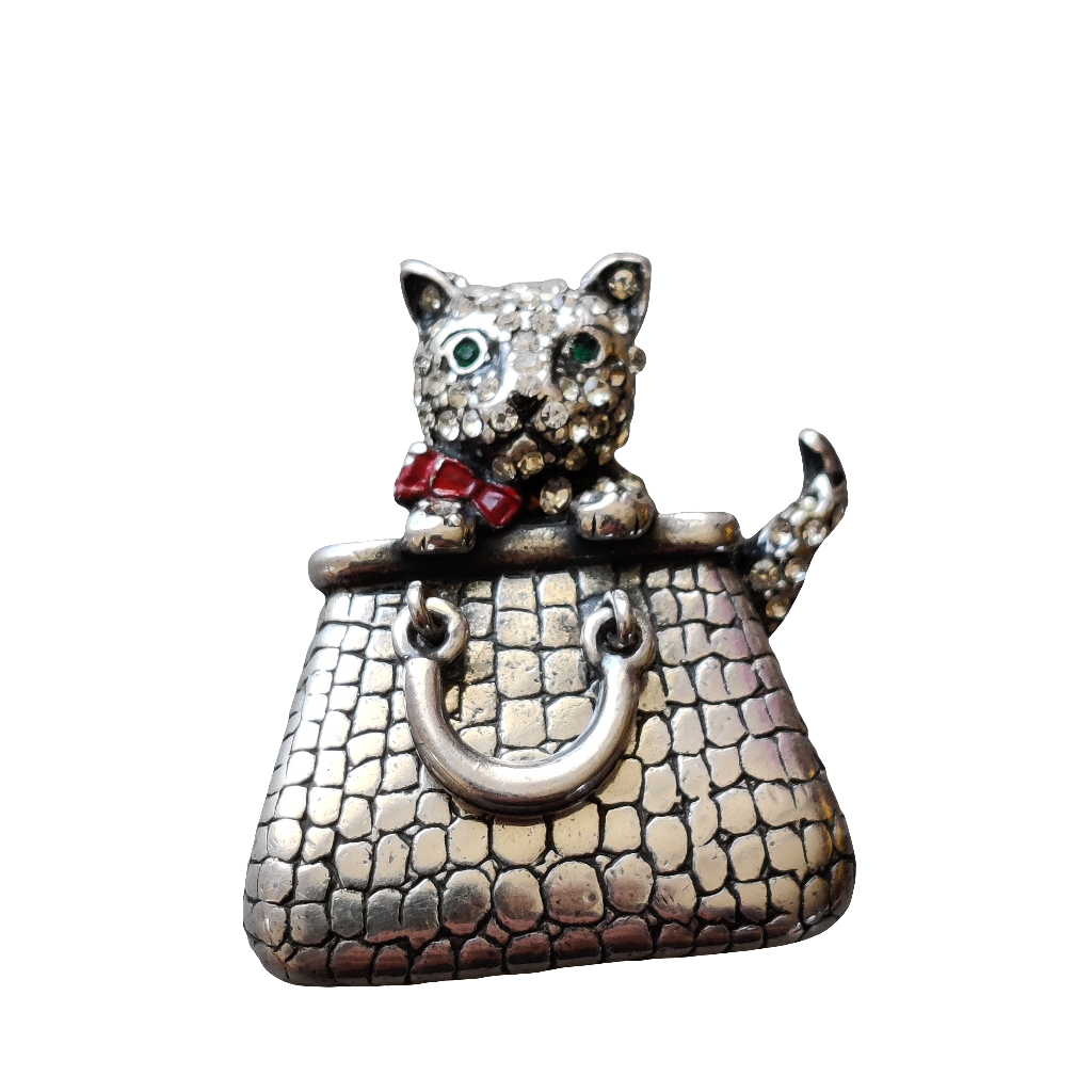 Vintage Cat brooch by Askew London