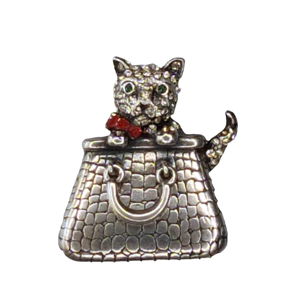 Vintage Cat brooch by Askew London
