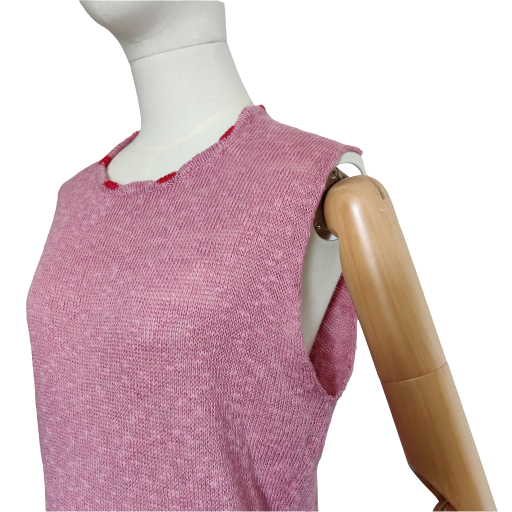 Bill Baber Sleeveless Slipover Top