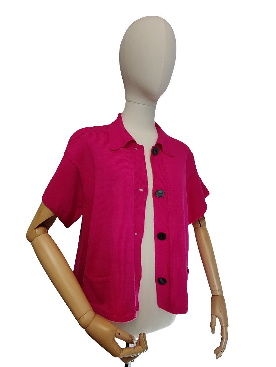 Marion Foale Fuschia Pink Knit