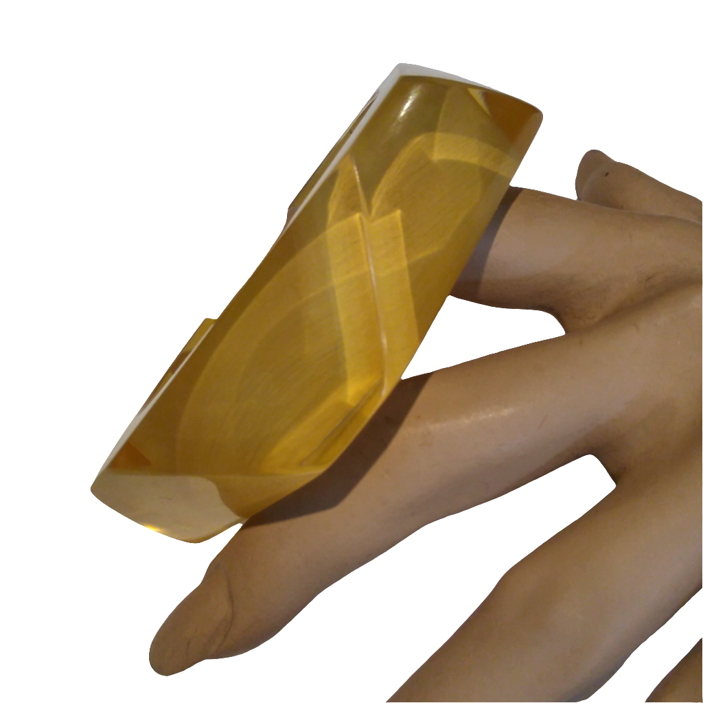 1960s Acrylic Bangle