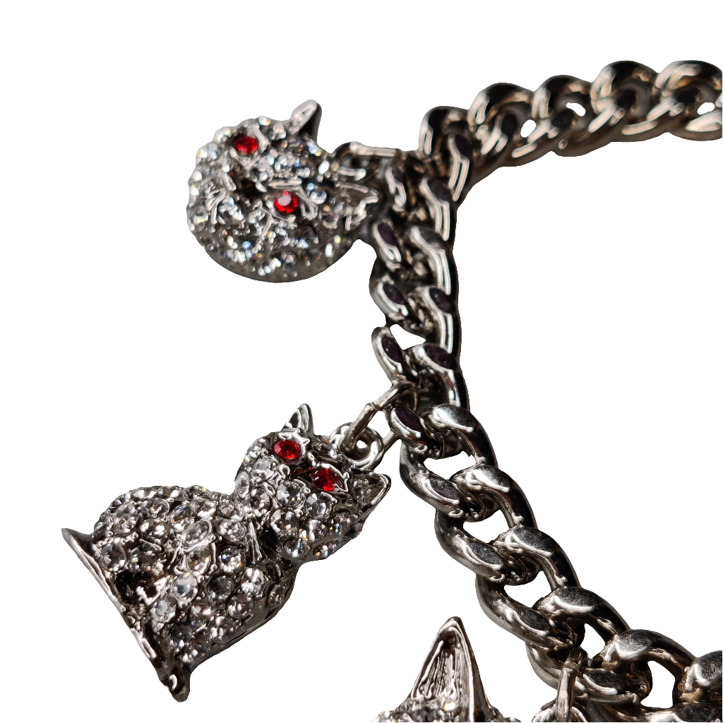 Butler & Wilson Cat Bracelet