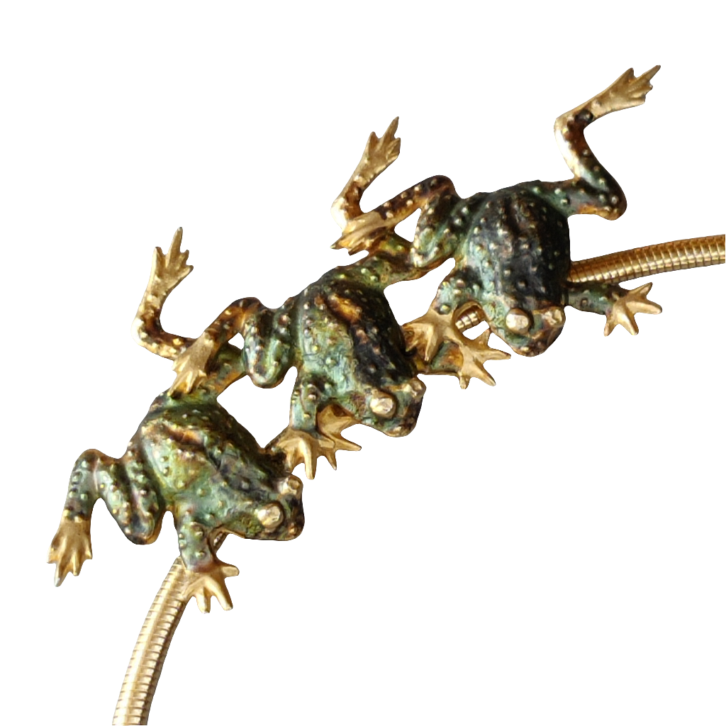 Frogs Necklace