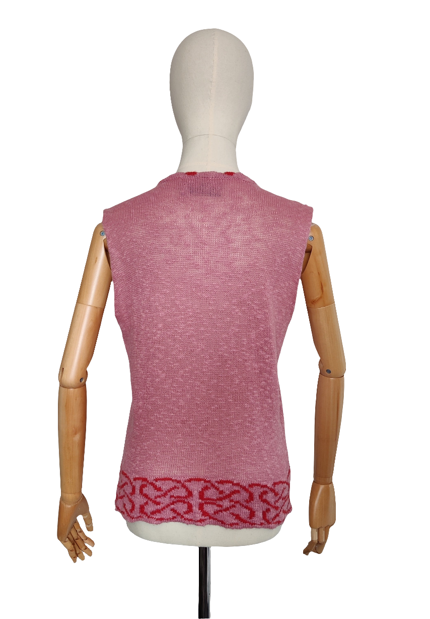 Bill Baber Sleeveless Slipover Top