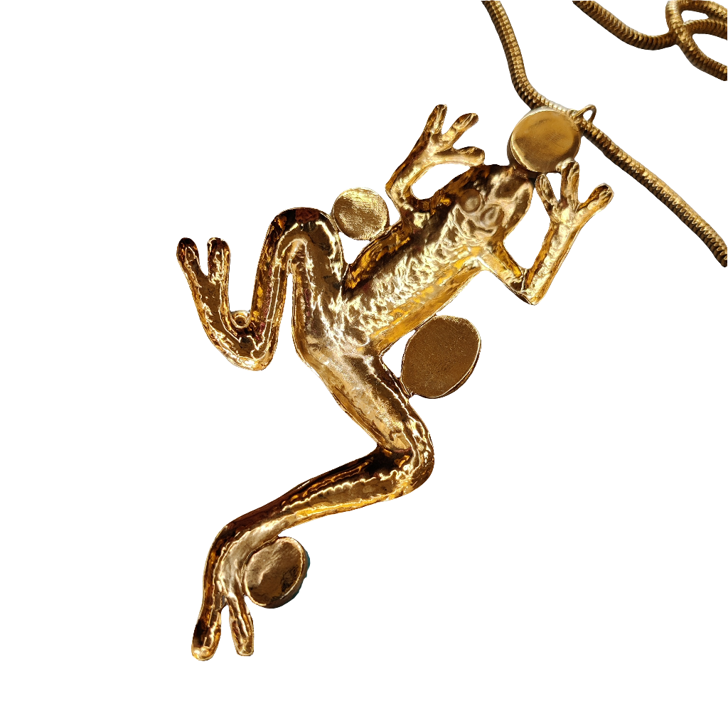 Frog necklace