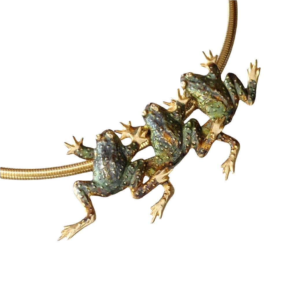 Frogs Necklace
