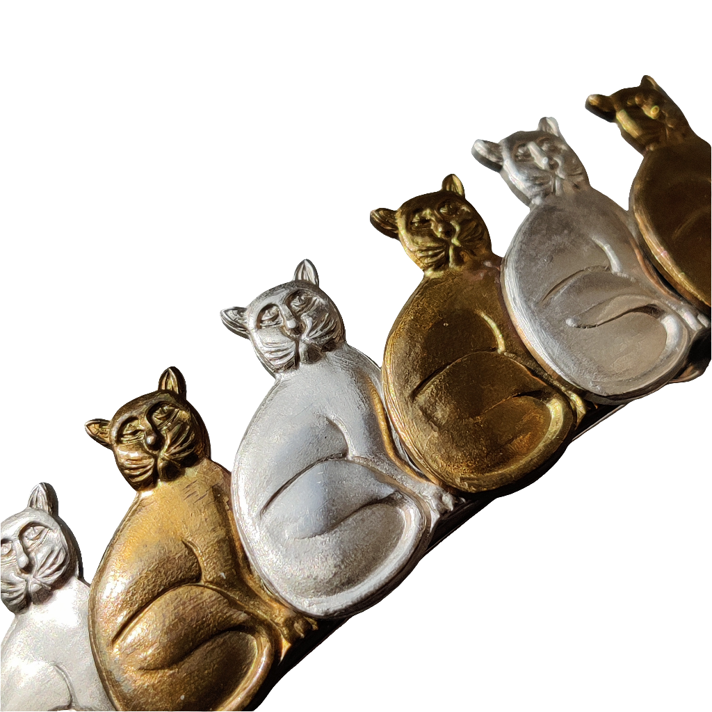 Vintage Cat Barrette