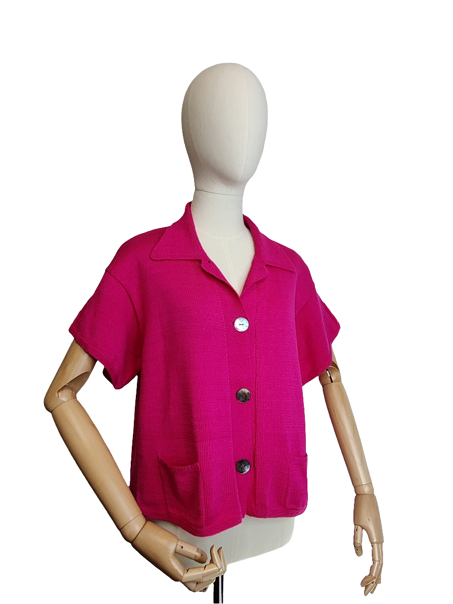 Marion Foale Fuschia Pink Knit