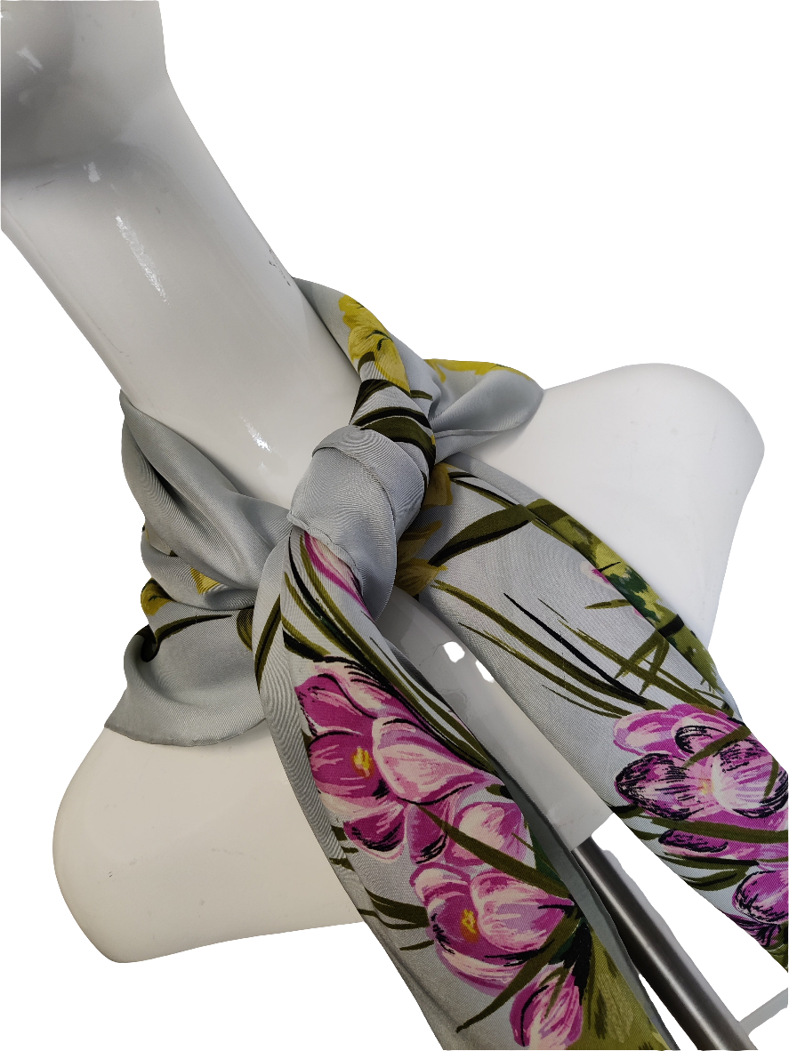 Jacqmar Vintage Floral Scarf