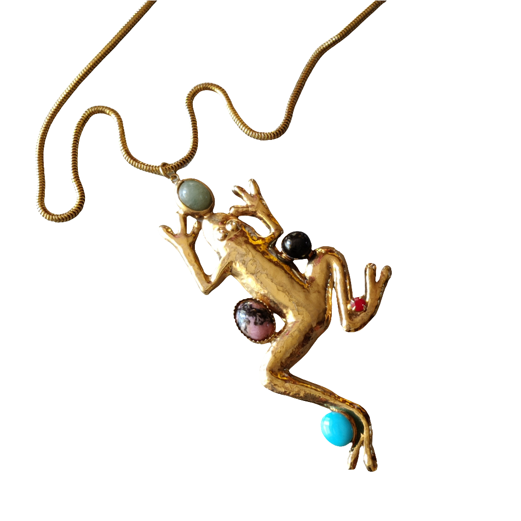 Frog necklace