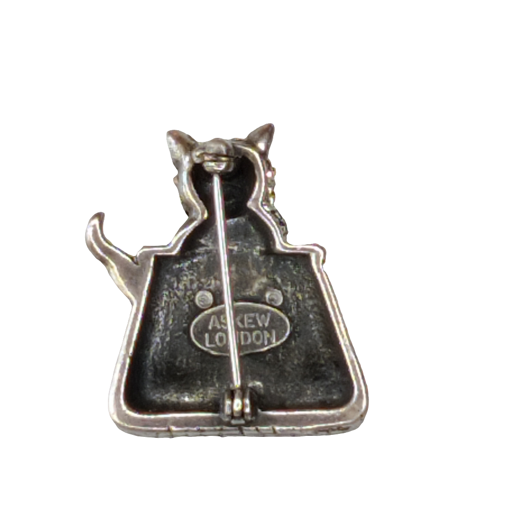 Vintage Cat brooch by Askew London