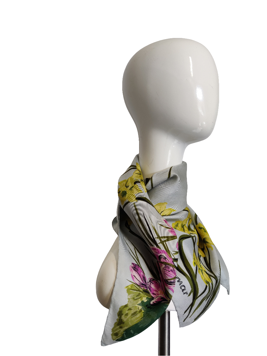 Jacqmar Vintage Floral Scarf