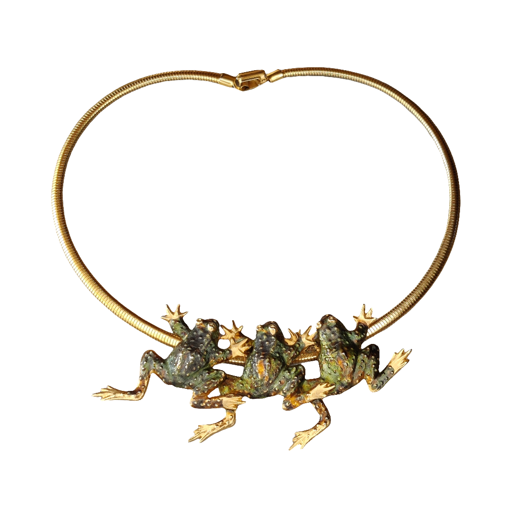 Frogs Necklace