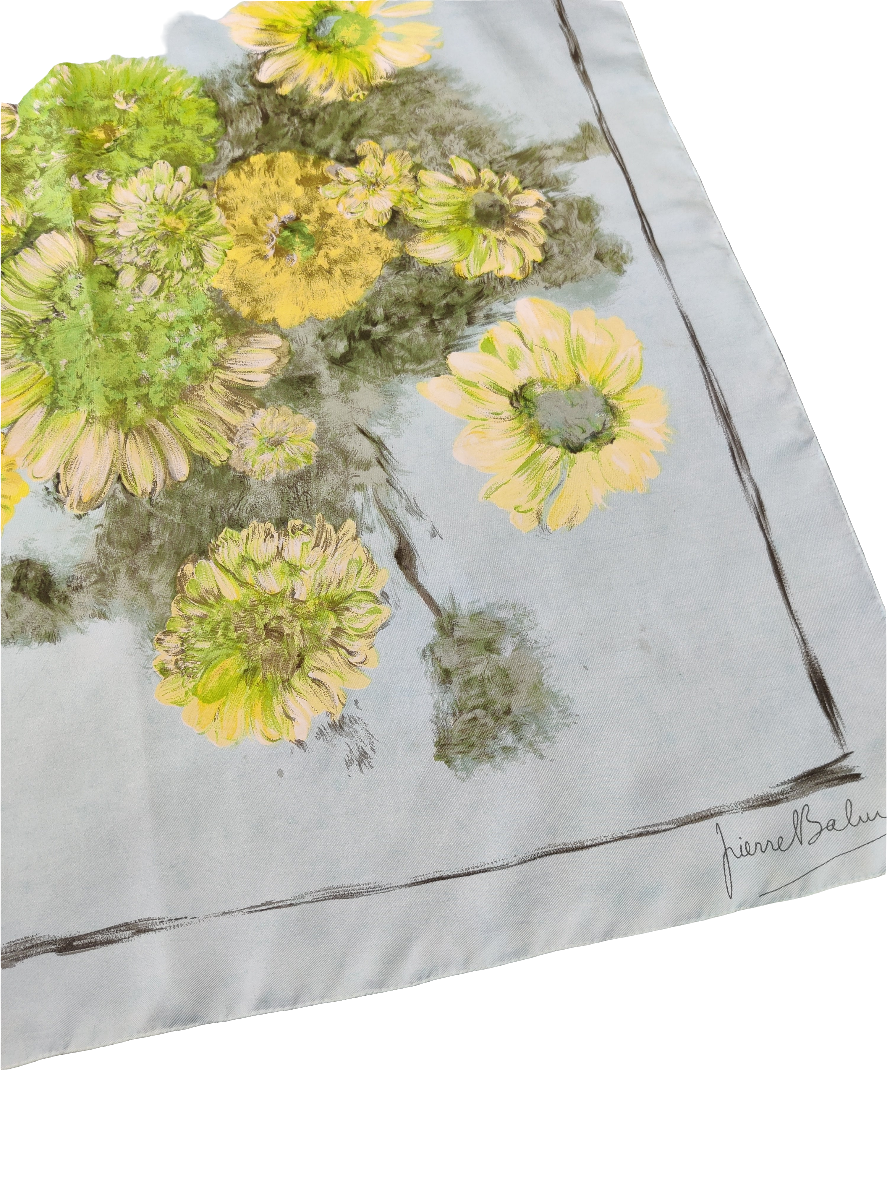 Pierre Balmain vintage silk scarf