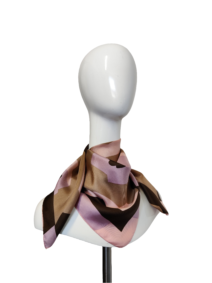 Vintage Lehner Silk Scarf