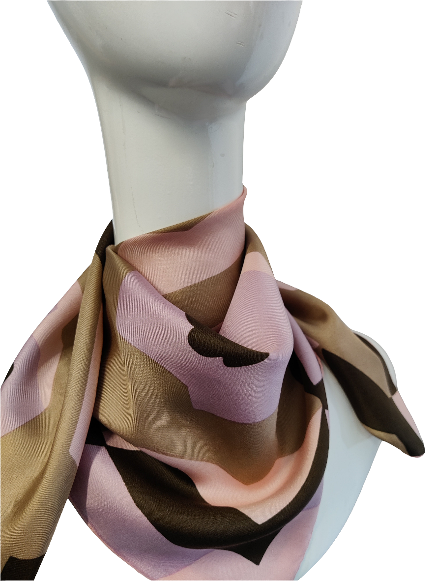 Vintage Lehner Silk Scarf