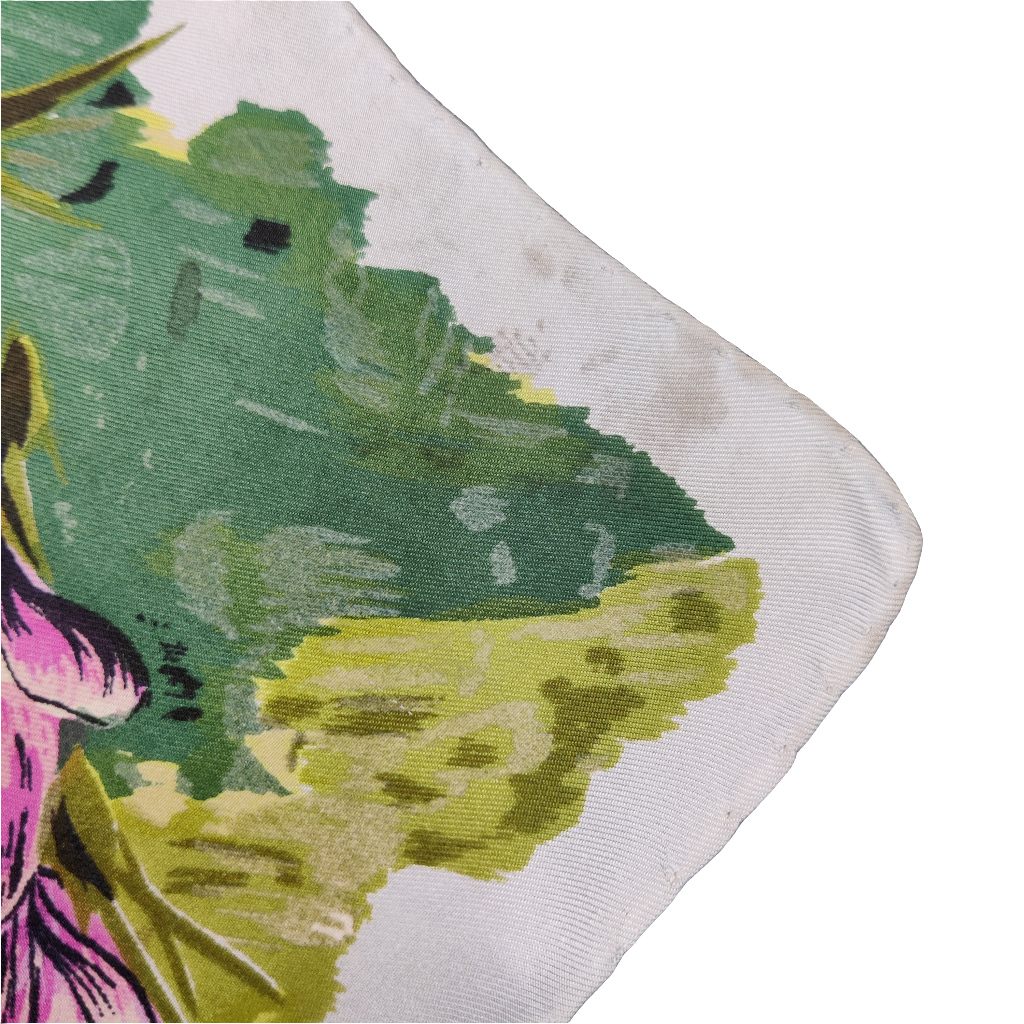 Jacqmar Vintage Floral Scarf