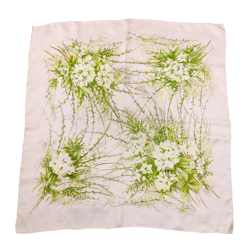 Vintage Jacqmar Silk Scarf