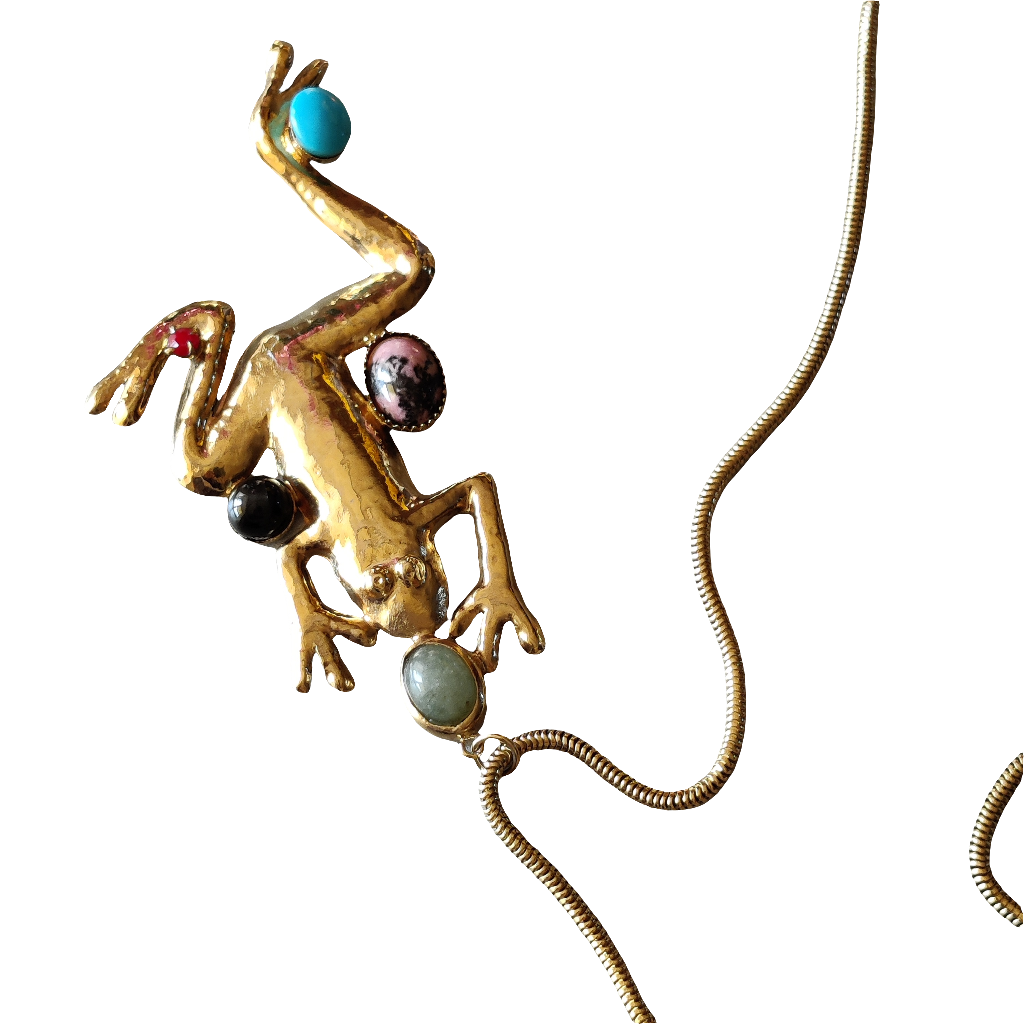 Frog necklace