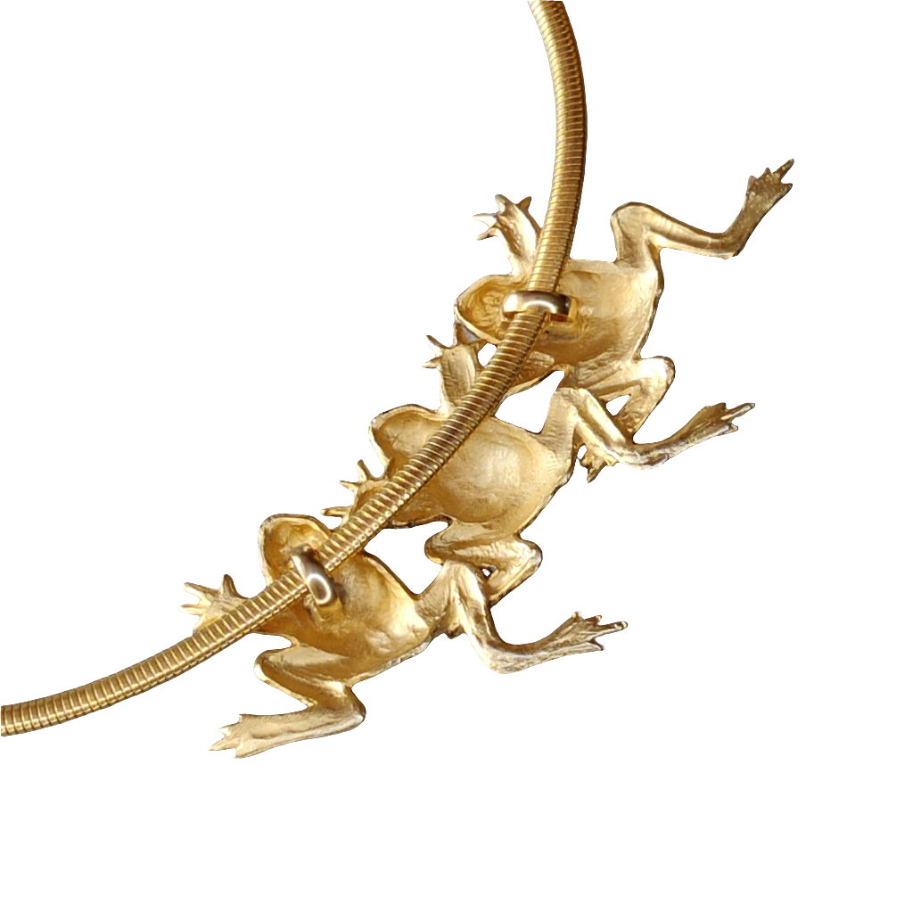 Frogs Necklace