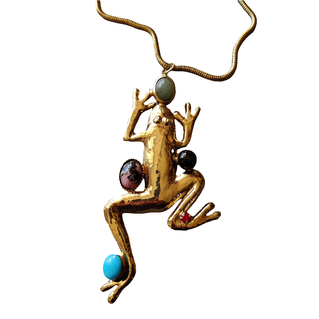 Frog necklace