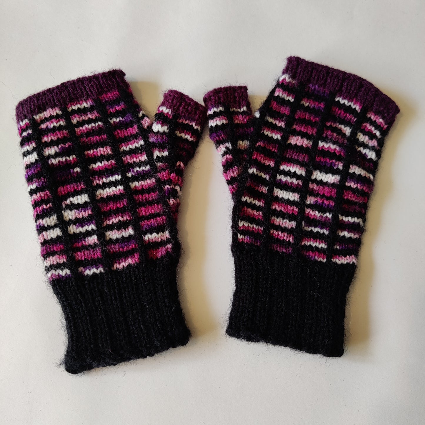 Hand-knitted Fingerless Gloves