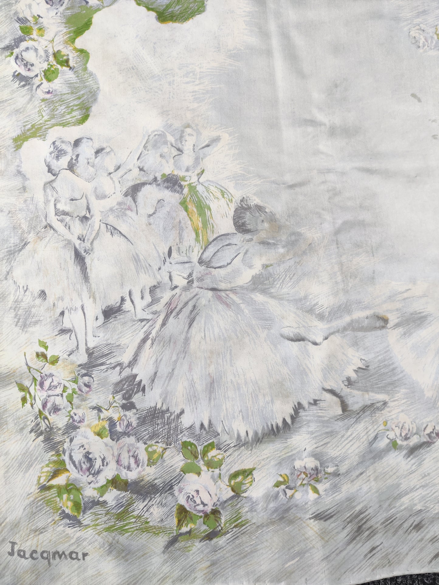 Jacqmar Ballerina Silk Scarf