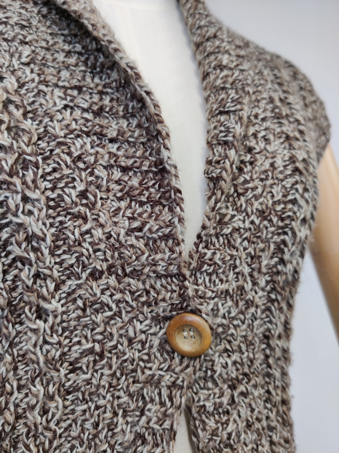 Vintage Knitted Waistcoat
