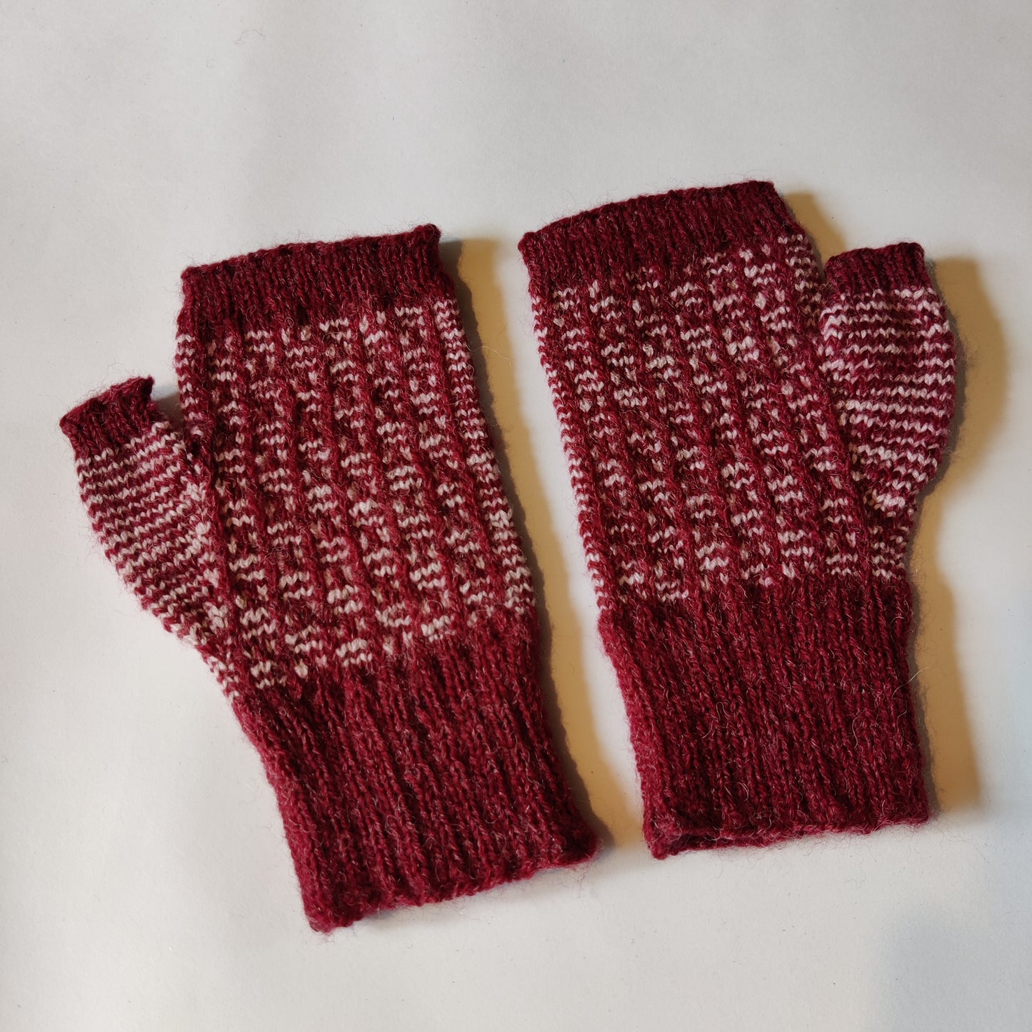 Hand-knitted Fingerless Gloves