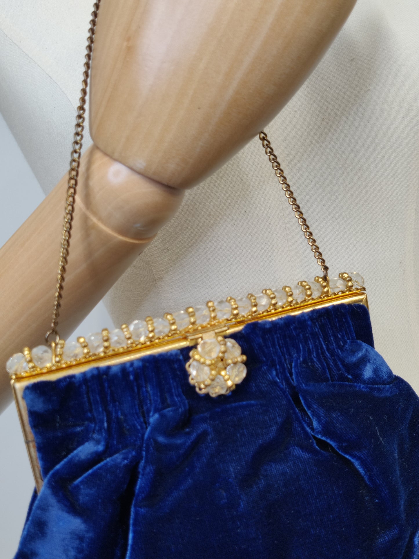 Vintage Velvet Bag