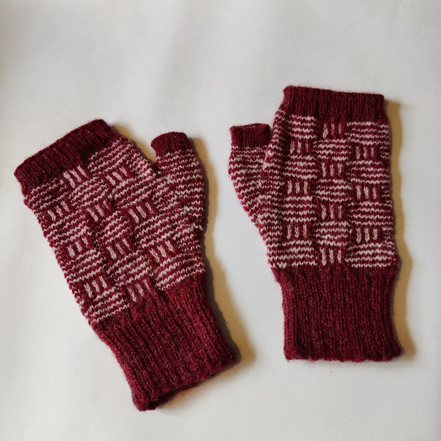 Hand-knitted Fingerless Gloves