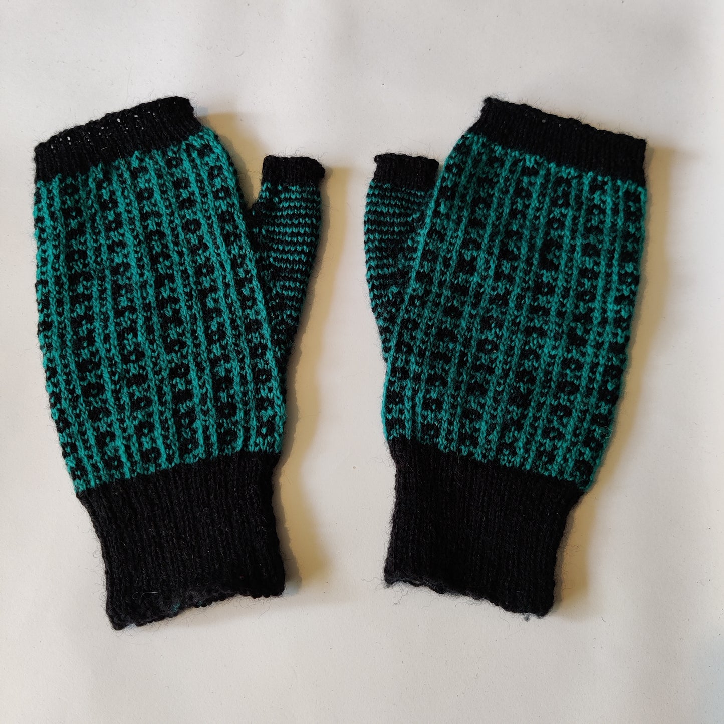 Hand-knitted Fingerless Gloves