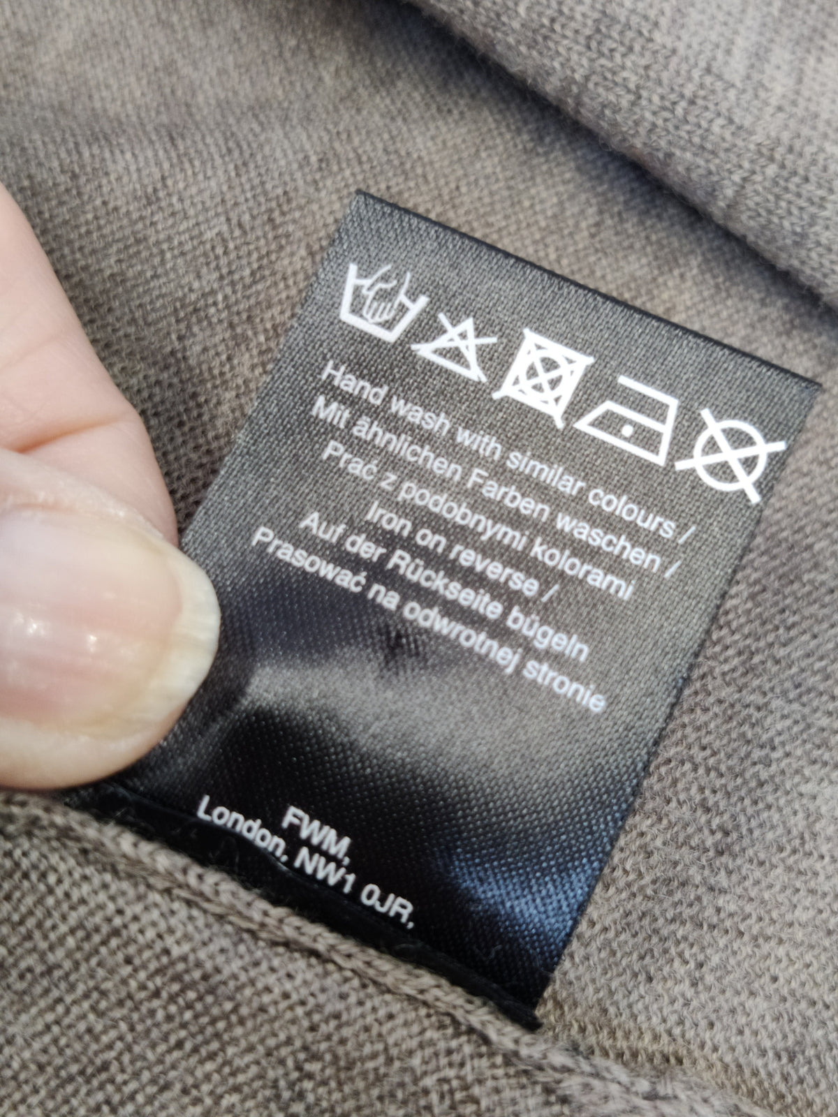 Fenn Wright Manson Extra Fine Merino Wool Cardigan