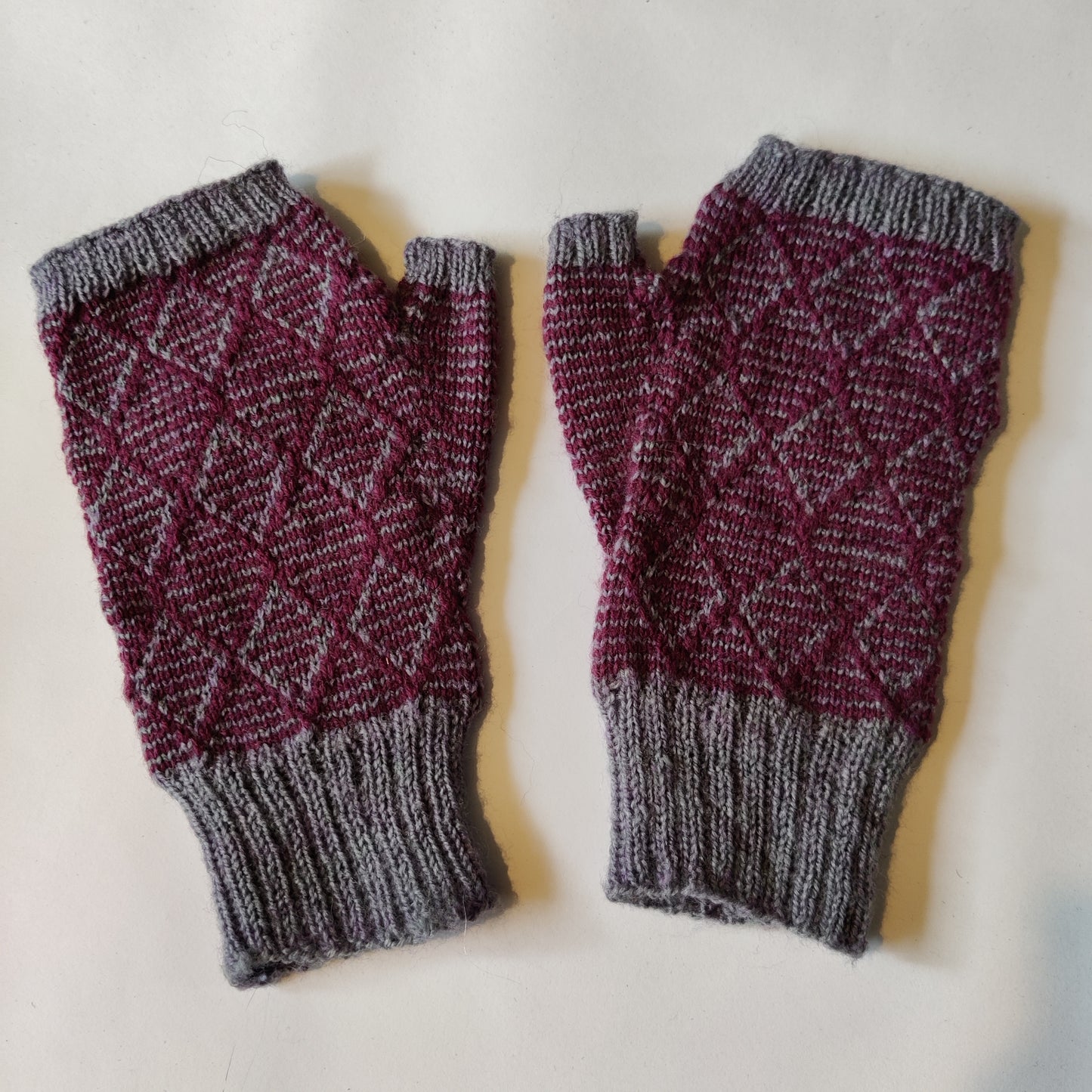 Hand-knitted Fingerless Gloves