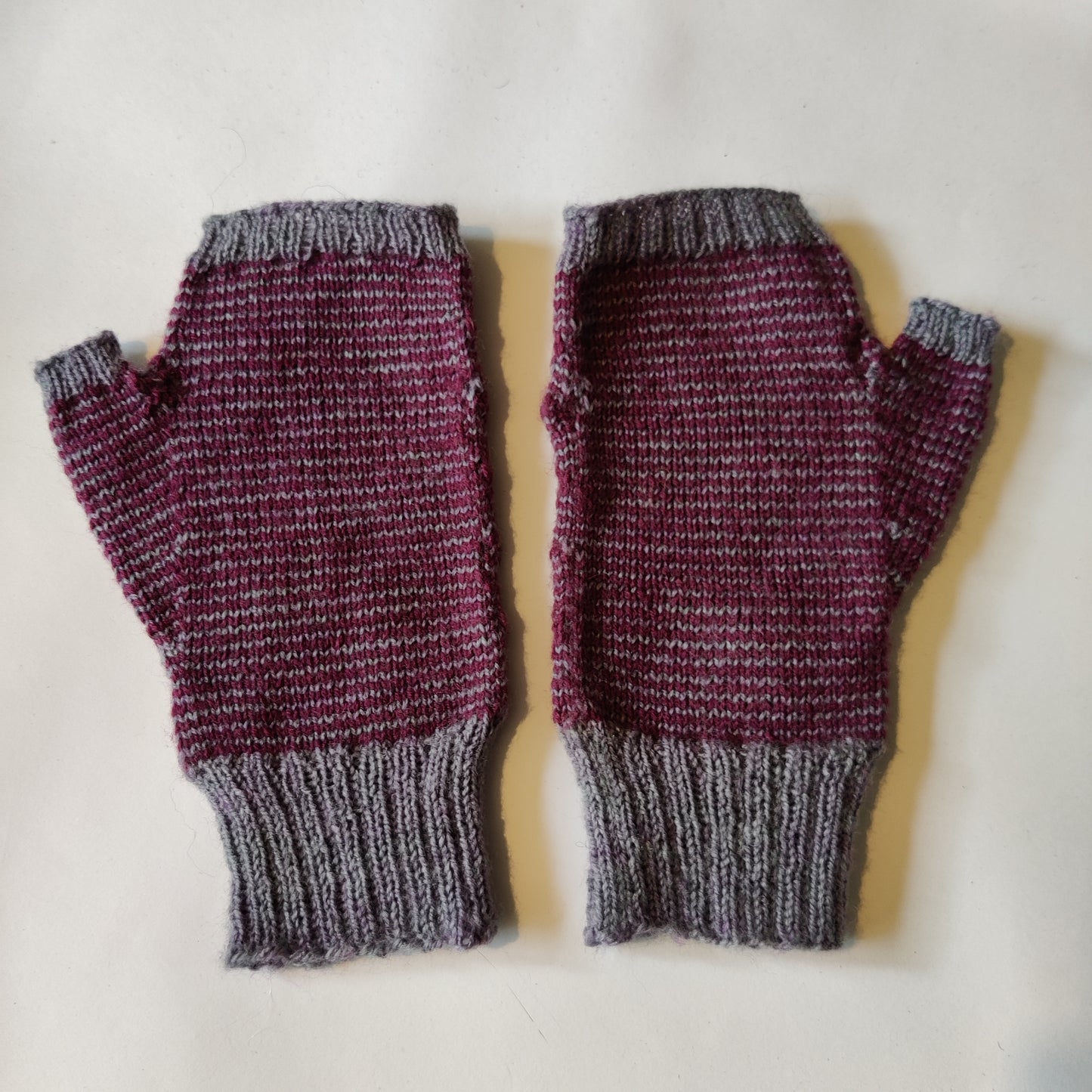 Hand-knitted Fingerless Gloves