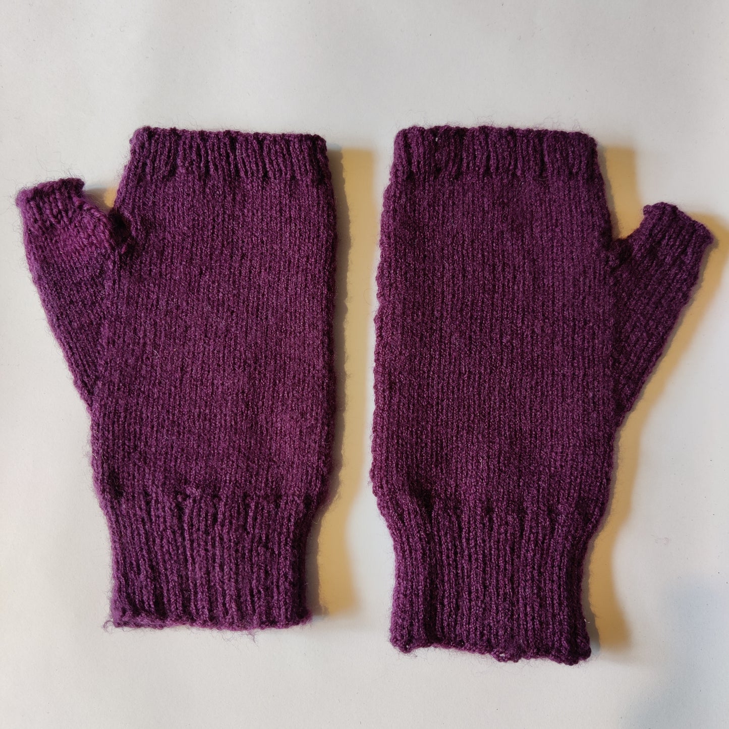Hand-knitted Fingerless Gloves