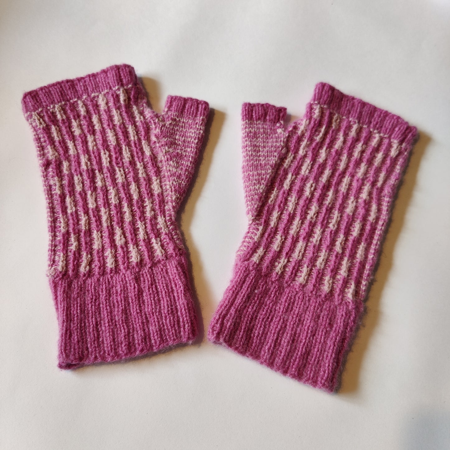 Hand-knitted Fingerless Gloves