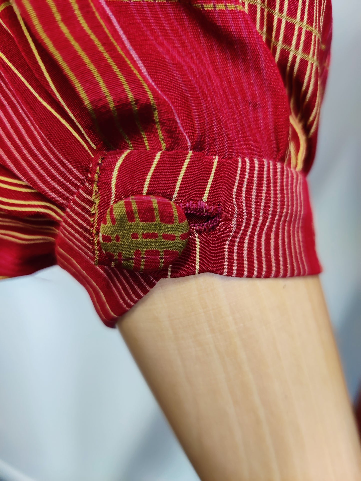 1970s Handmade 'Dior' Silk Dress