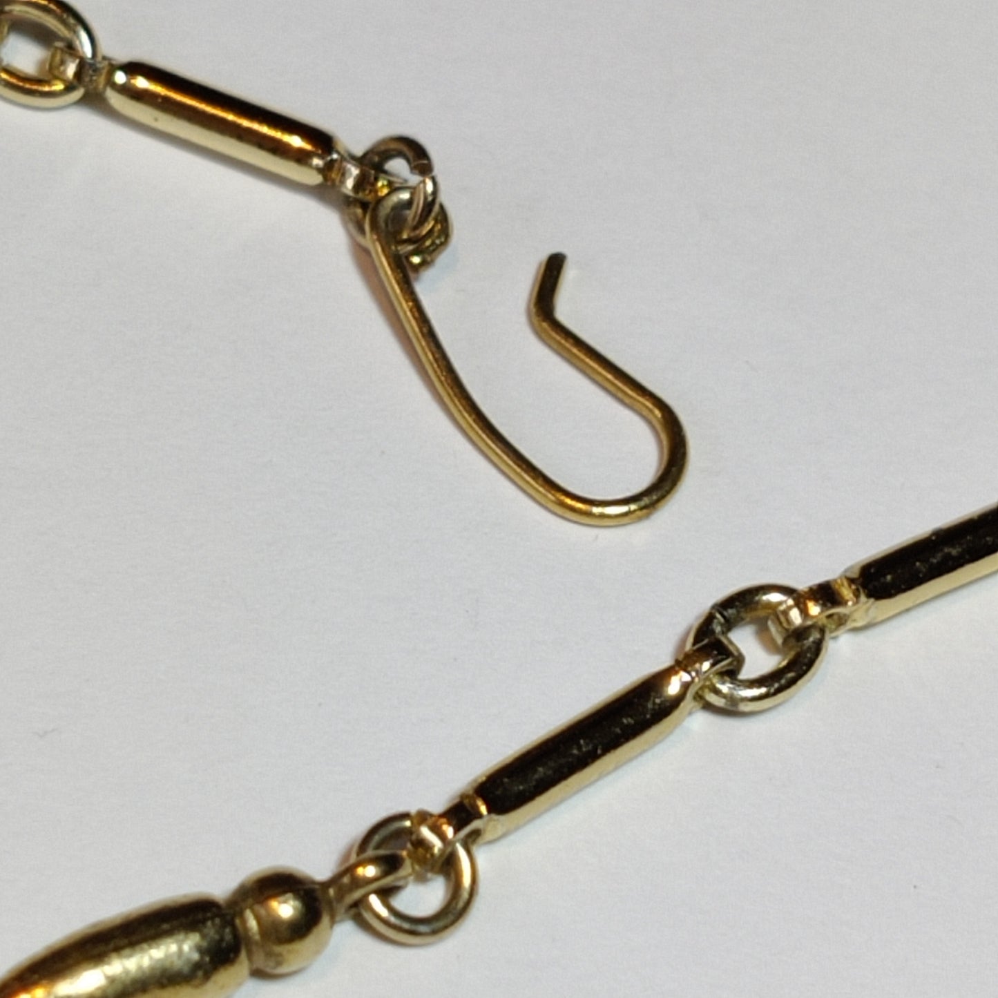 1960s Green Floral Necklace