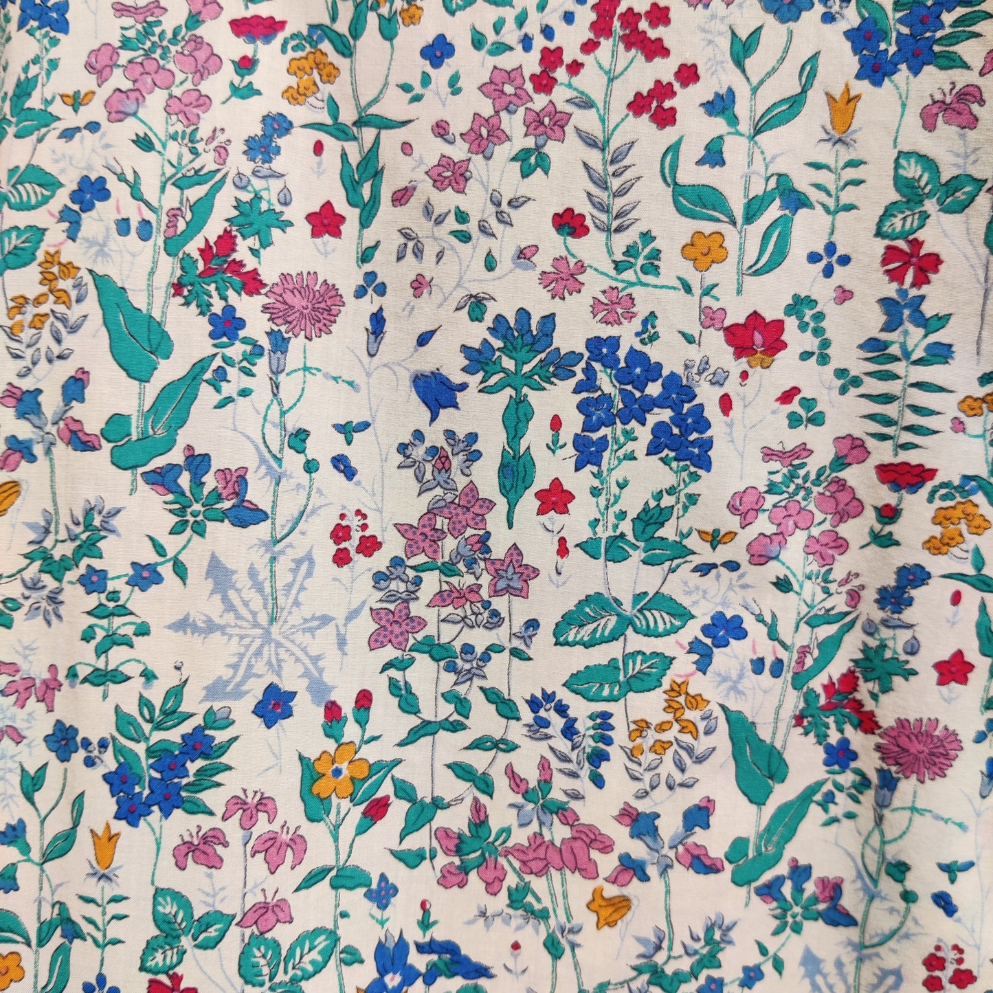 Liberty Field Flowers Print Shirt