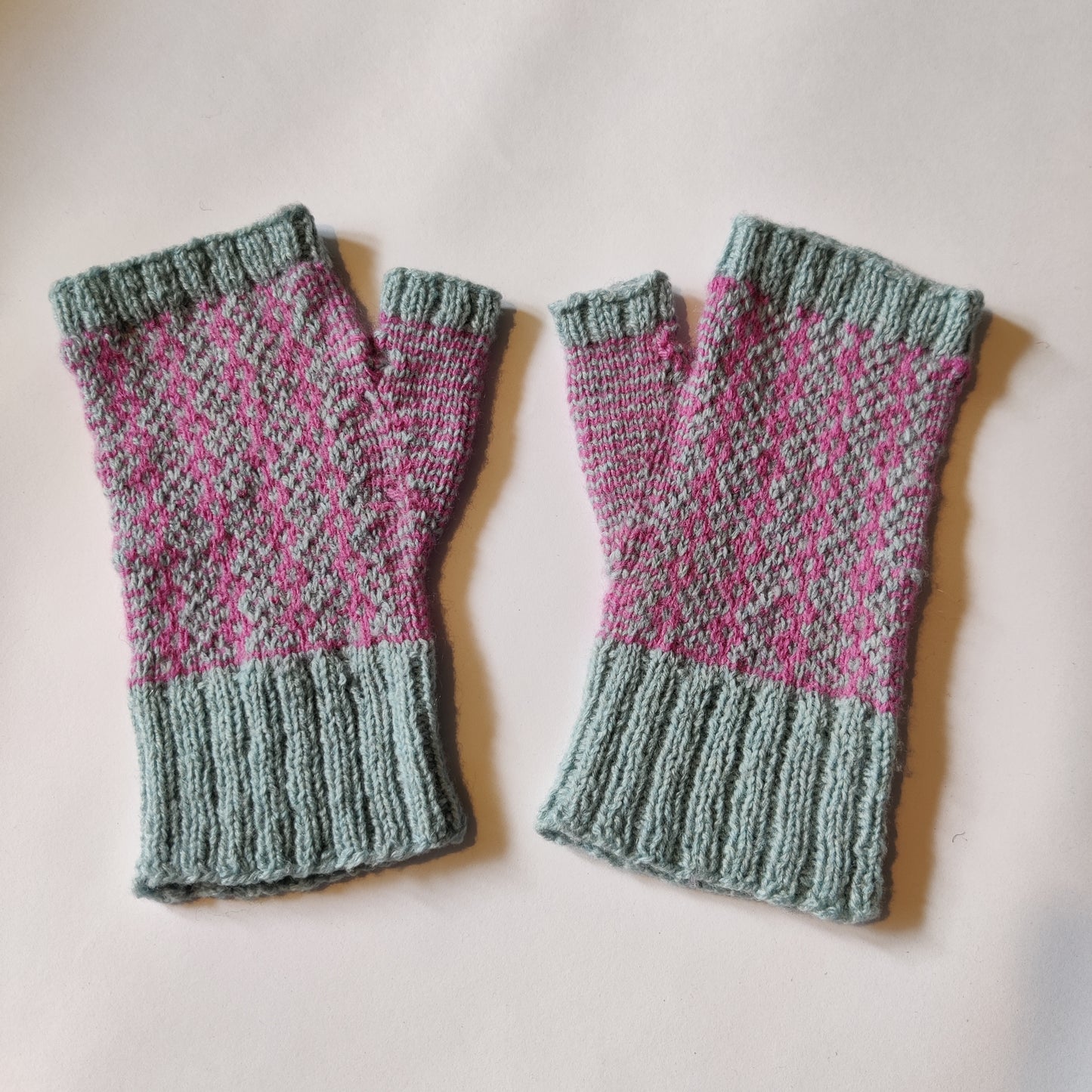 Hand-knitted Fingerless Gloves