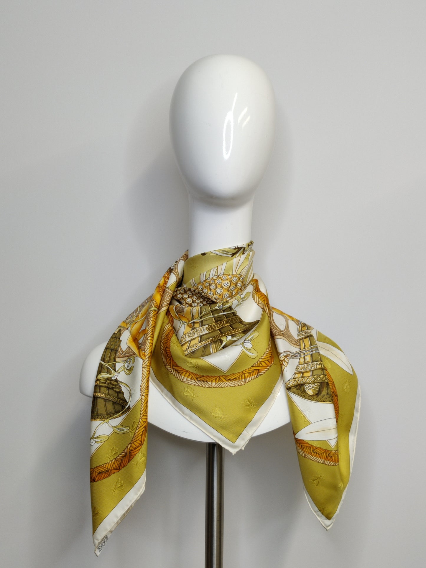 Hermes Silk Scarf