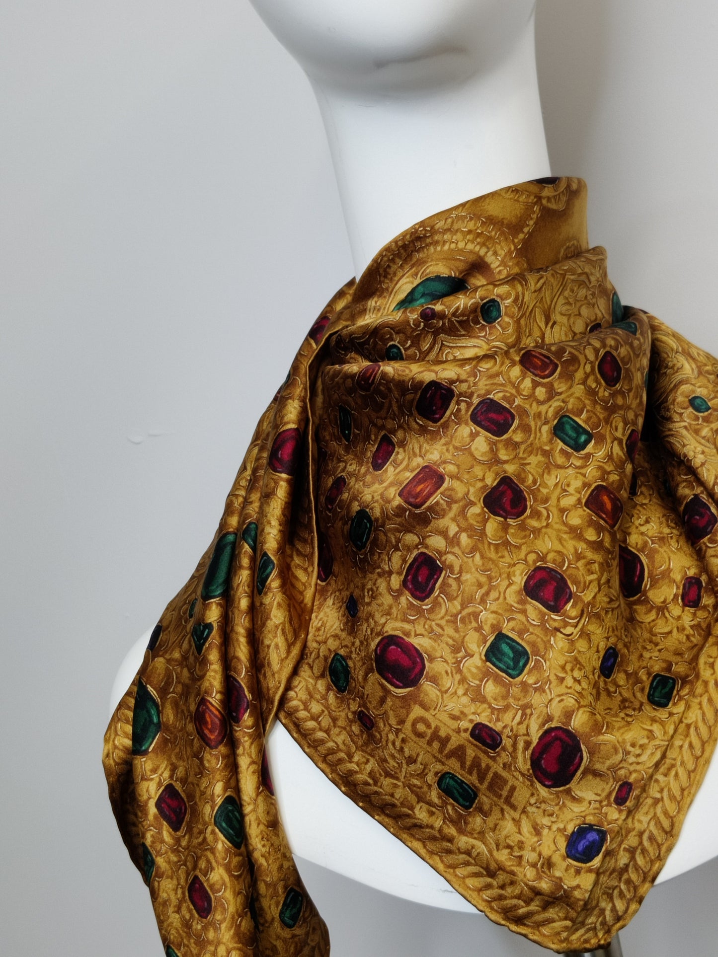 Chanel Silk Scarf
