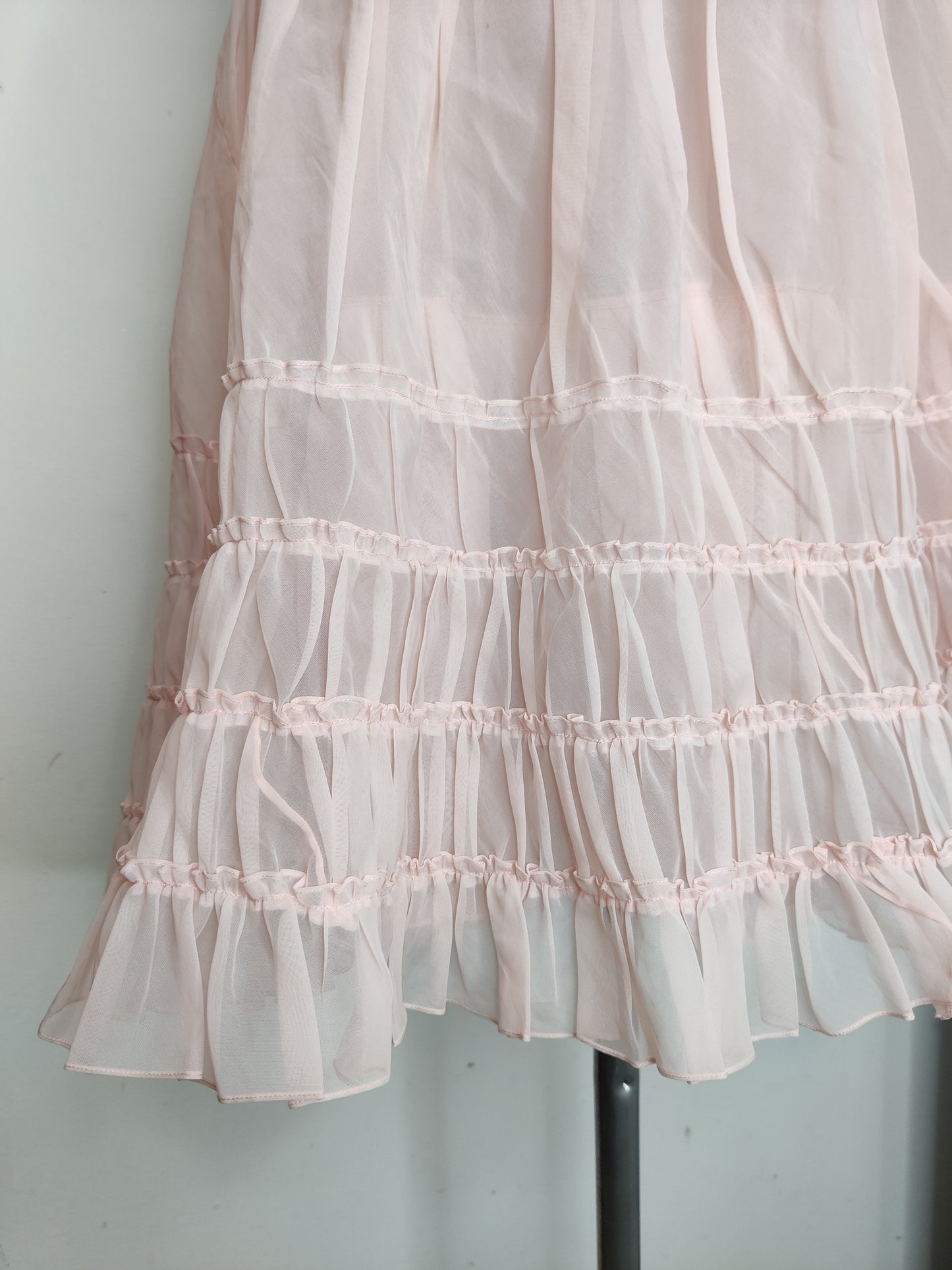 1950s Tiered Petticoat Skirt