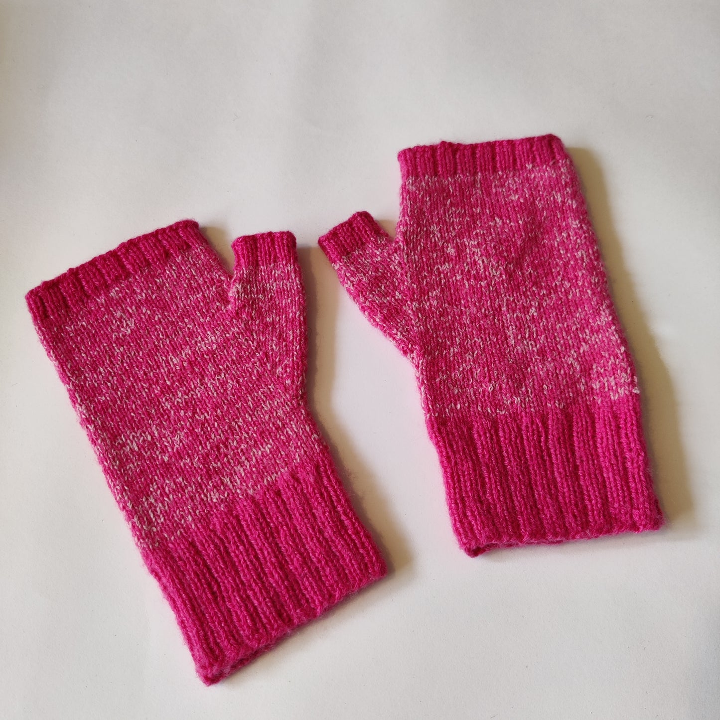 Hand-knitted Fingerless Gloves