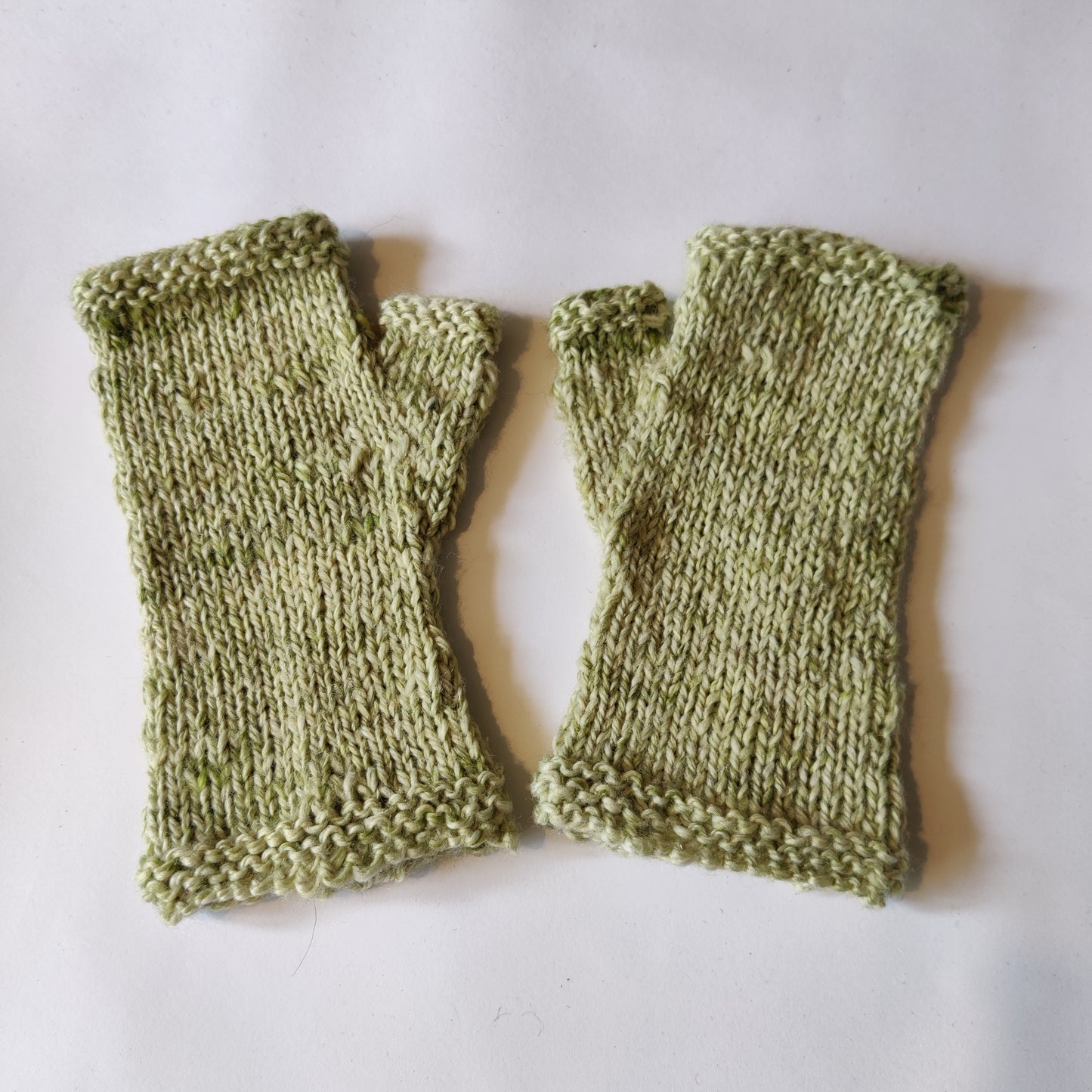 Hand-knitted Fingerless Gloves
