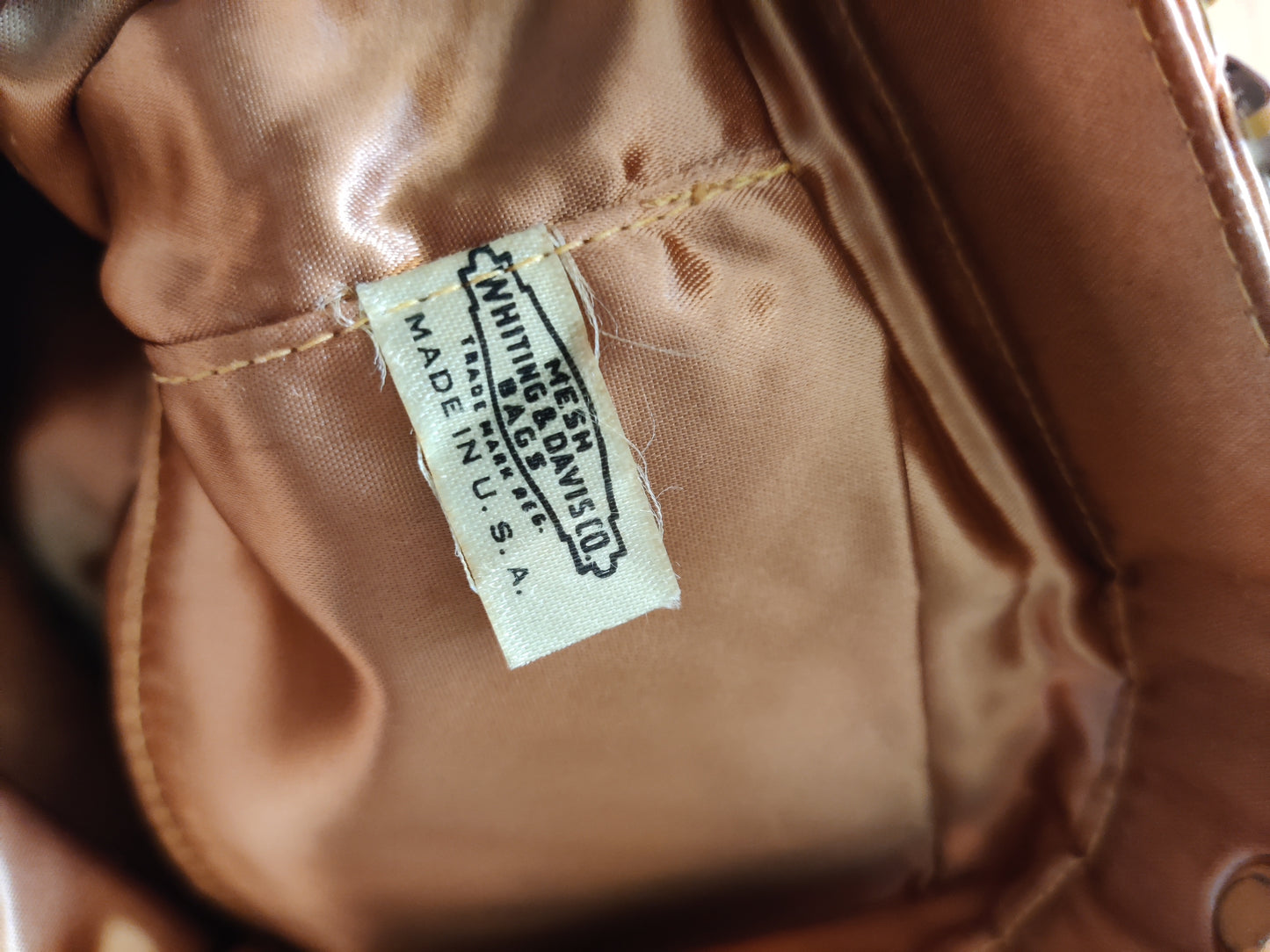 Vintage Whiting & Davis Bag